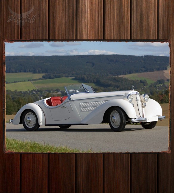 Металлическая табличка Audi Typ UW 225 Front Roadster Металлическая табличка Audi Typ UW 225 Front Roadster